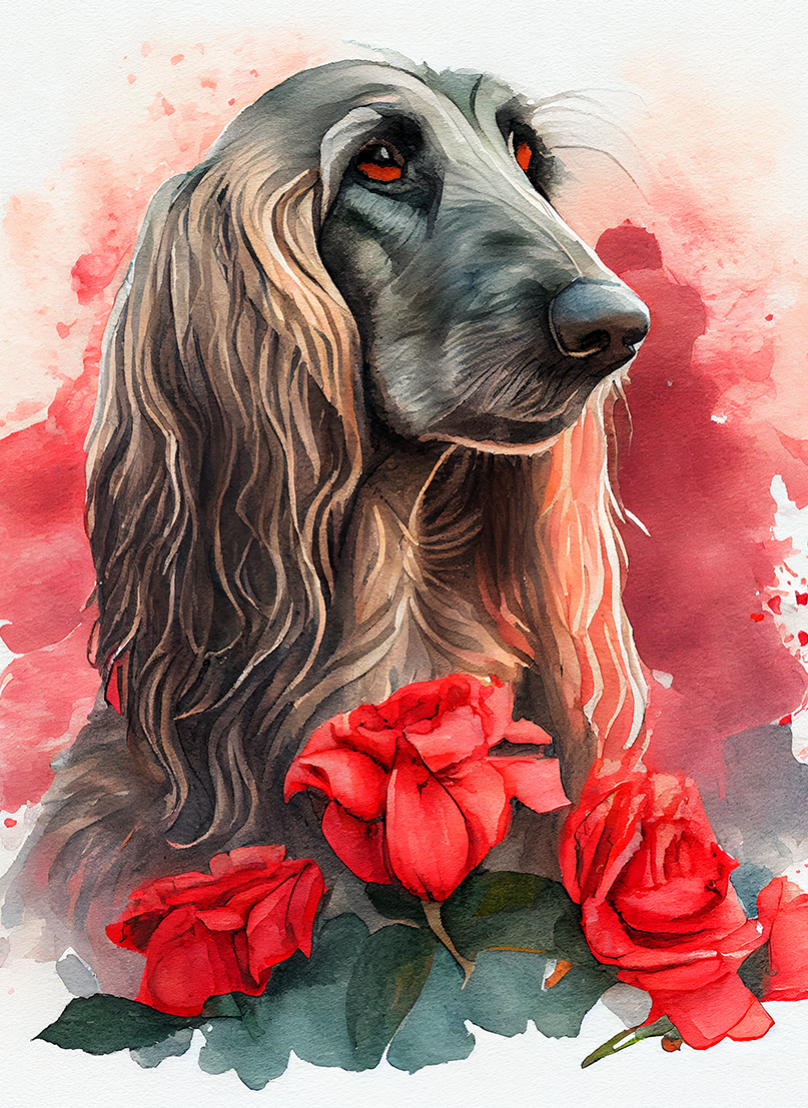 Afghan Hound Air Freshener