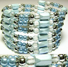 Magnetic Wrap Pearl Baby Blue