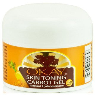 OKAY CARROT SKIN TONING GEL 1.5OZ /44ML
