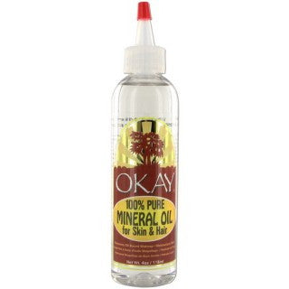 OKAY 100% PURE MINERAL OIL 4OZ / 118ML