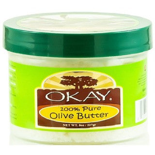 OKAY 100% OLIVE BUTTER HAIR & SKIN 8OZ / 227GR