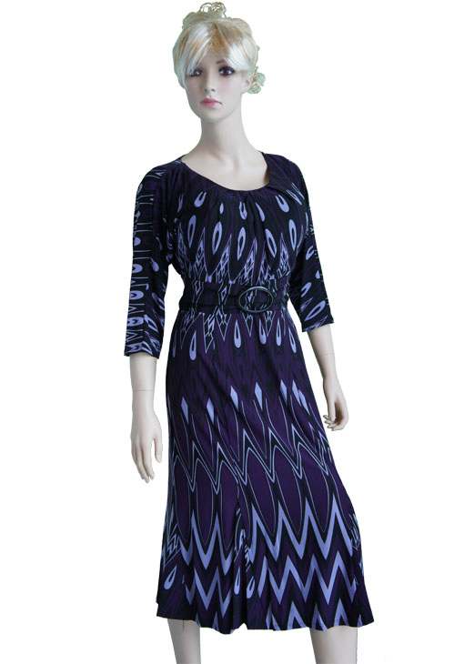 Knit Dress with long sleeves