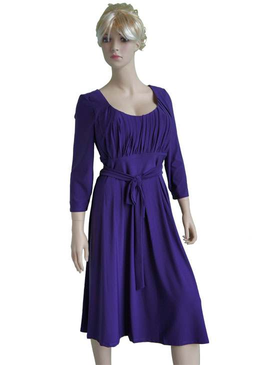 Knit Dress with long sleeves