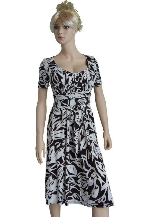 Knit Dresses with short sleeves
