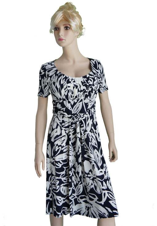 Knit Dresses with short sleeves