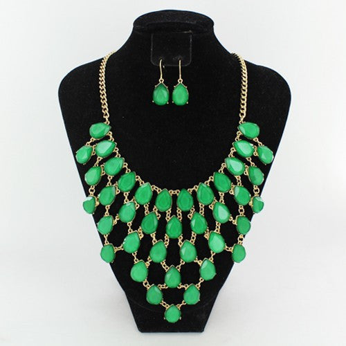 TEARDROP NECKLACE SET