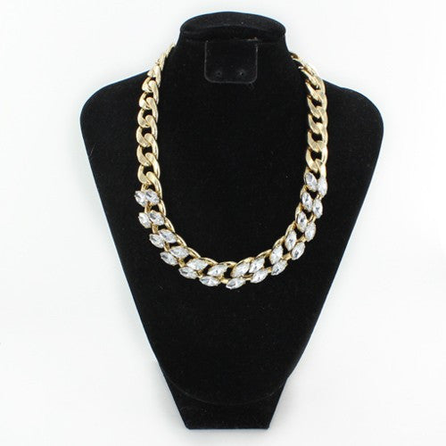 STONE WITH CHAIN NECKLACE