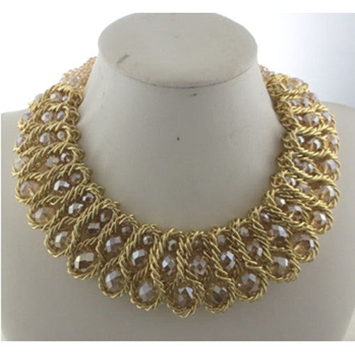 STONE DESIGN NECKLACE