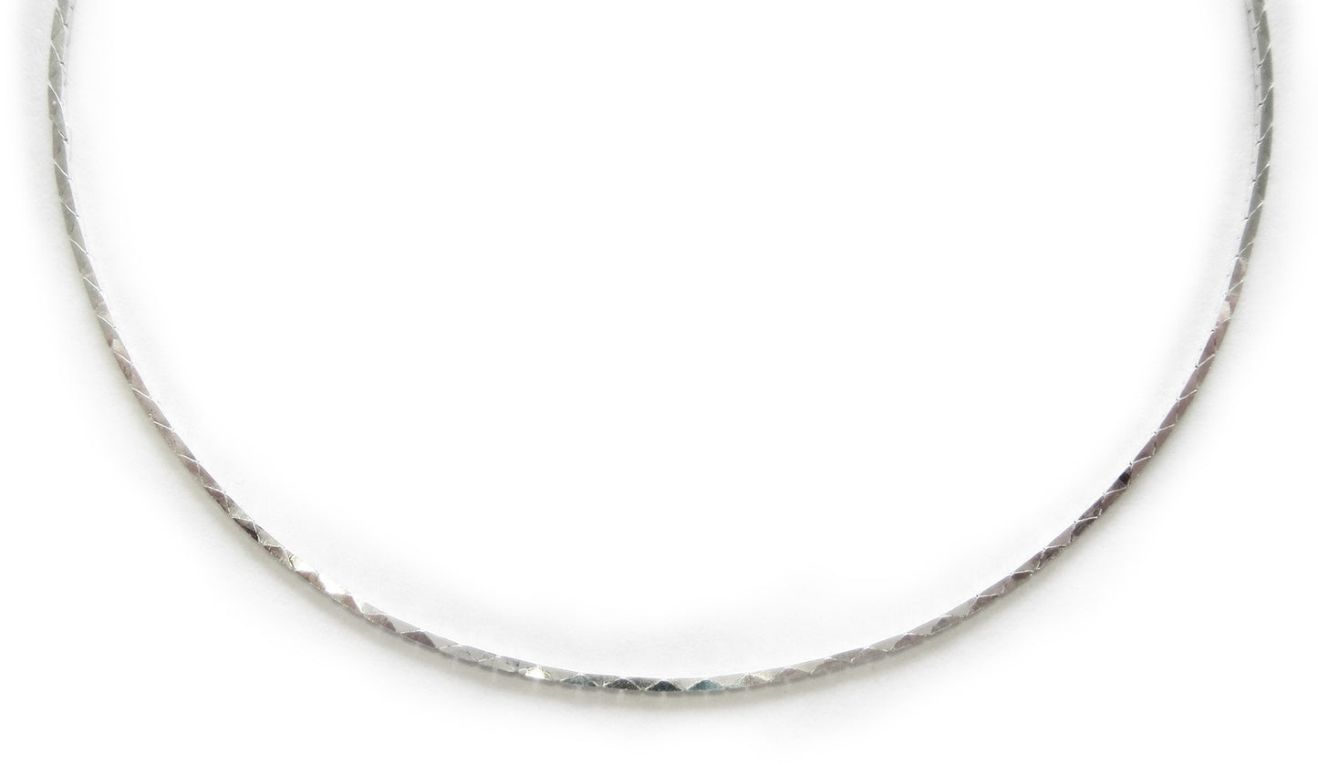 Sterling Silver Diamond Chain