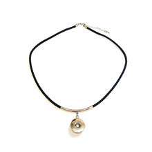 BRAIDED LEATHERETTE NECKLACE