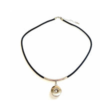 BRAIDED LEATHERETTE NECKLACE