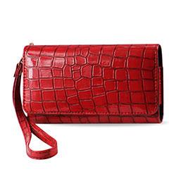 Reiko Crocodile Pattern Purse Wallet Case
