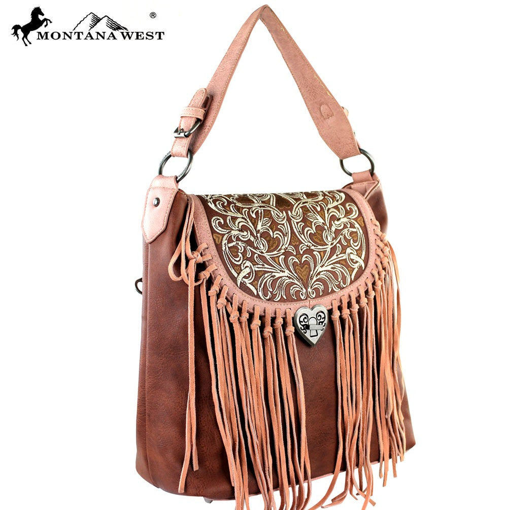 Montana West Fringe Concealed handgun Collection Handbag