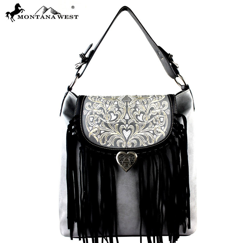 Montana West Fringe Concealed handgun Collection Handbag