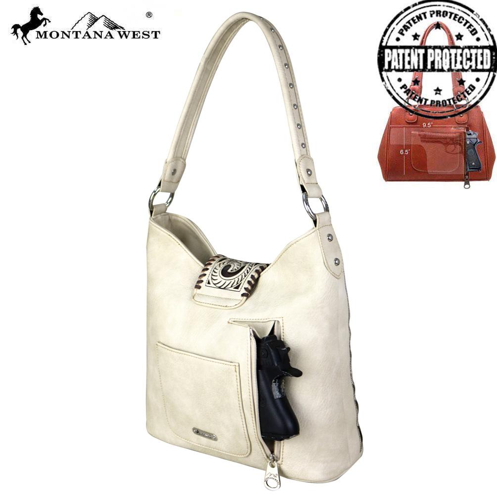 Montana West Buckle Collection Concealed Carry Hobo