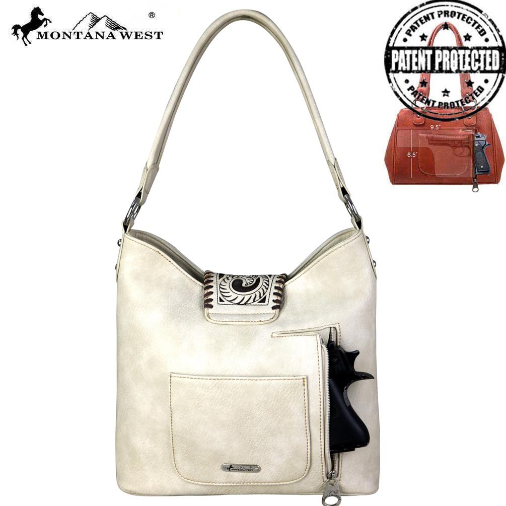 Montana West Buckle Collection Concealed Carry Hobo