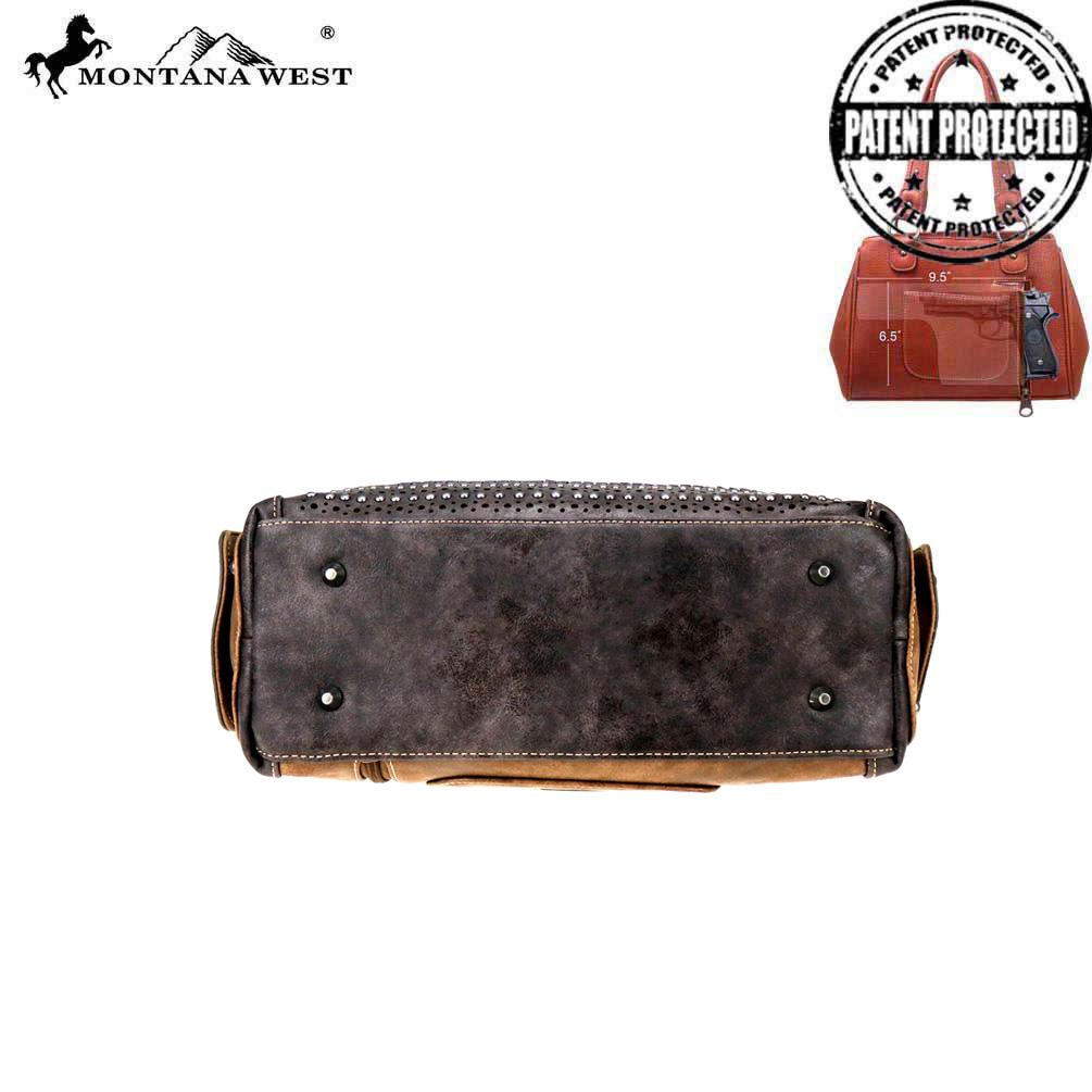 Montana West Concho Collection Concealed Carry Satchel