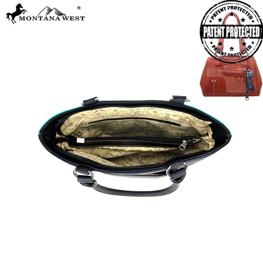 Montana West Safari Collection Concealed Carry Tote