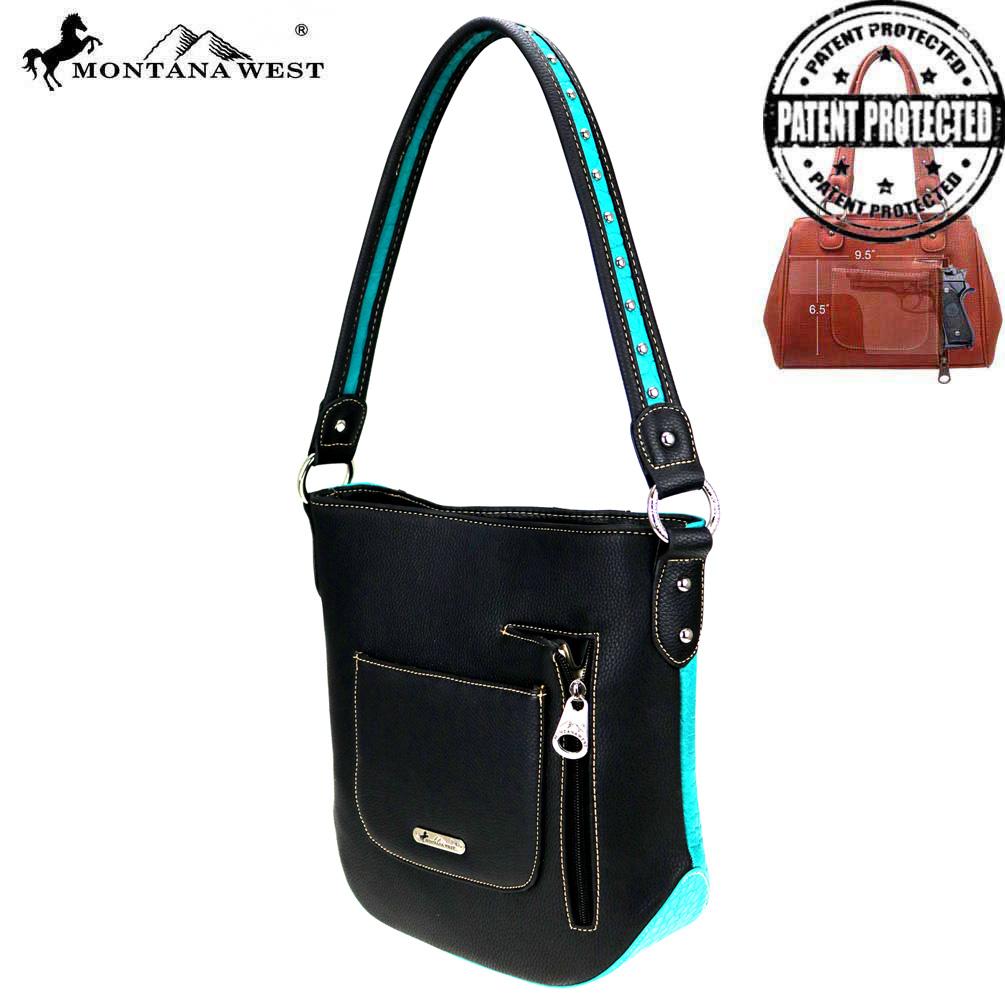 Montana West Safari Collection Concealed Carry Hobo