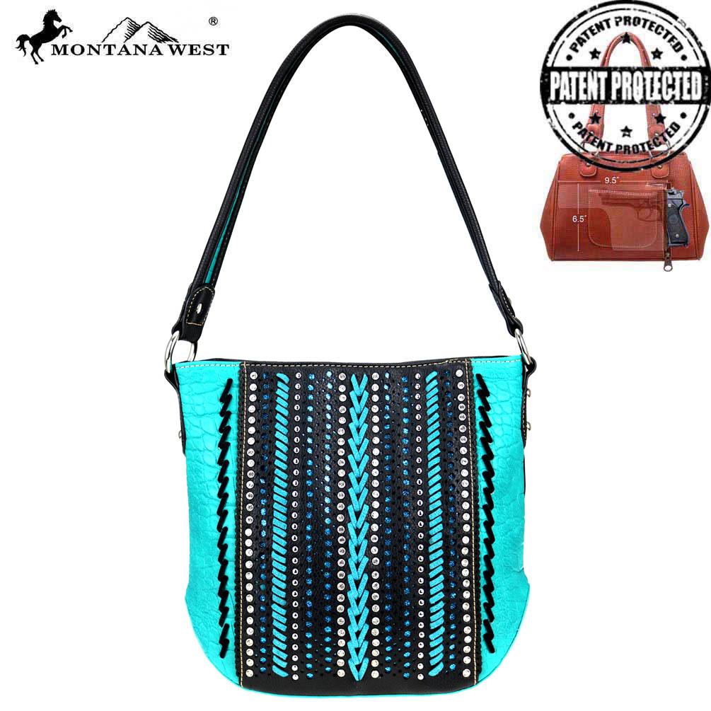 Montana West Safari Collection Concealed Carry Hobo