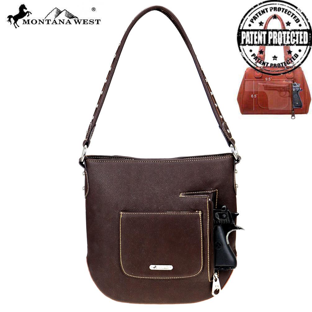 Montana West Safari Collection Concealed Carry Hobo