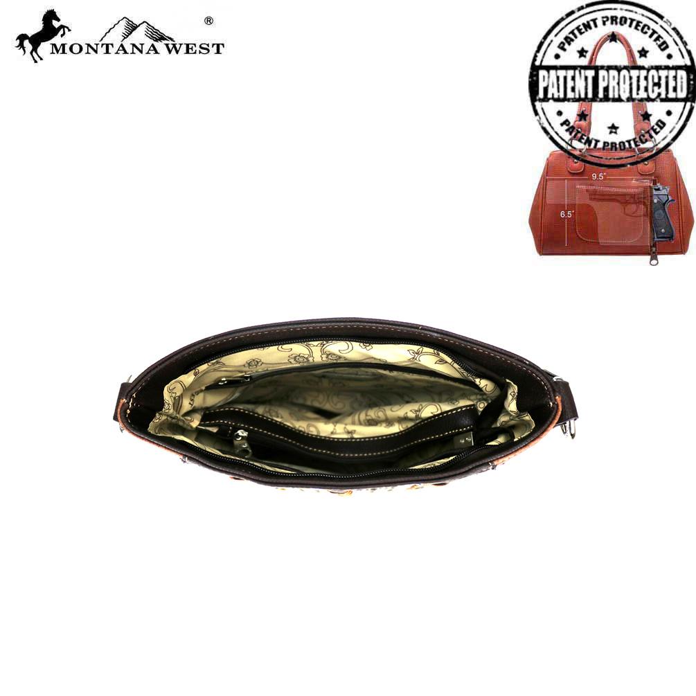 Montana West Safari Collection Concealed Carry Hobo