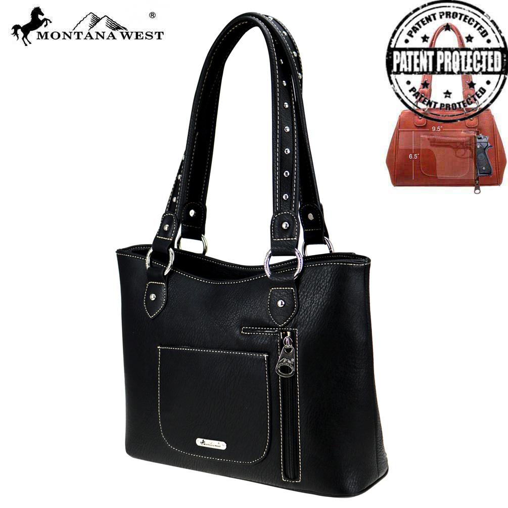 Montana West Sugar Skull Collection Concealed Carry Tote