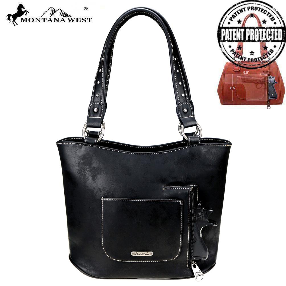 Montana West Aztec Collection Concealed Carry Tote Bag