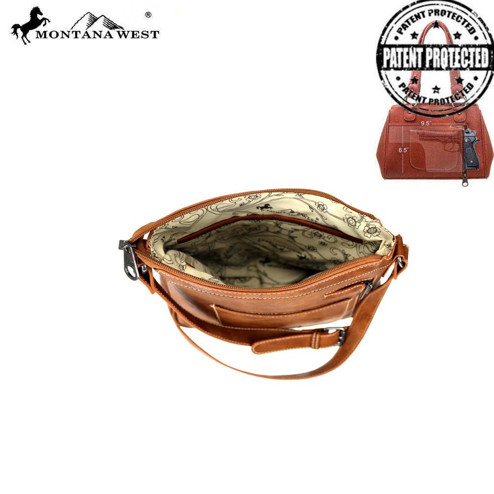 Montana West Aztec Collection Concealed Carry Crossbody Bag