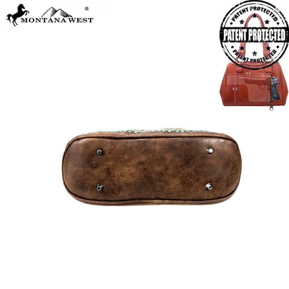 Montana West Aztec Collection Concealed Carry Hobo Bag