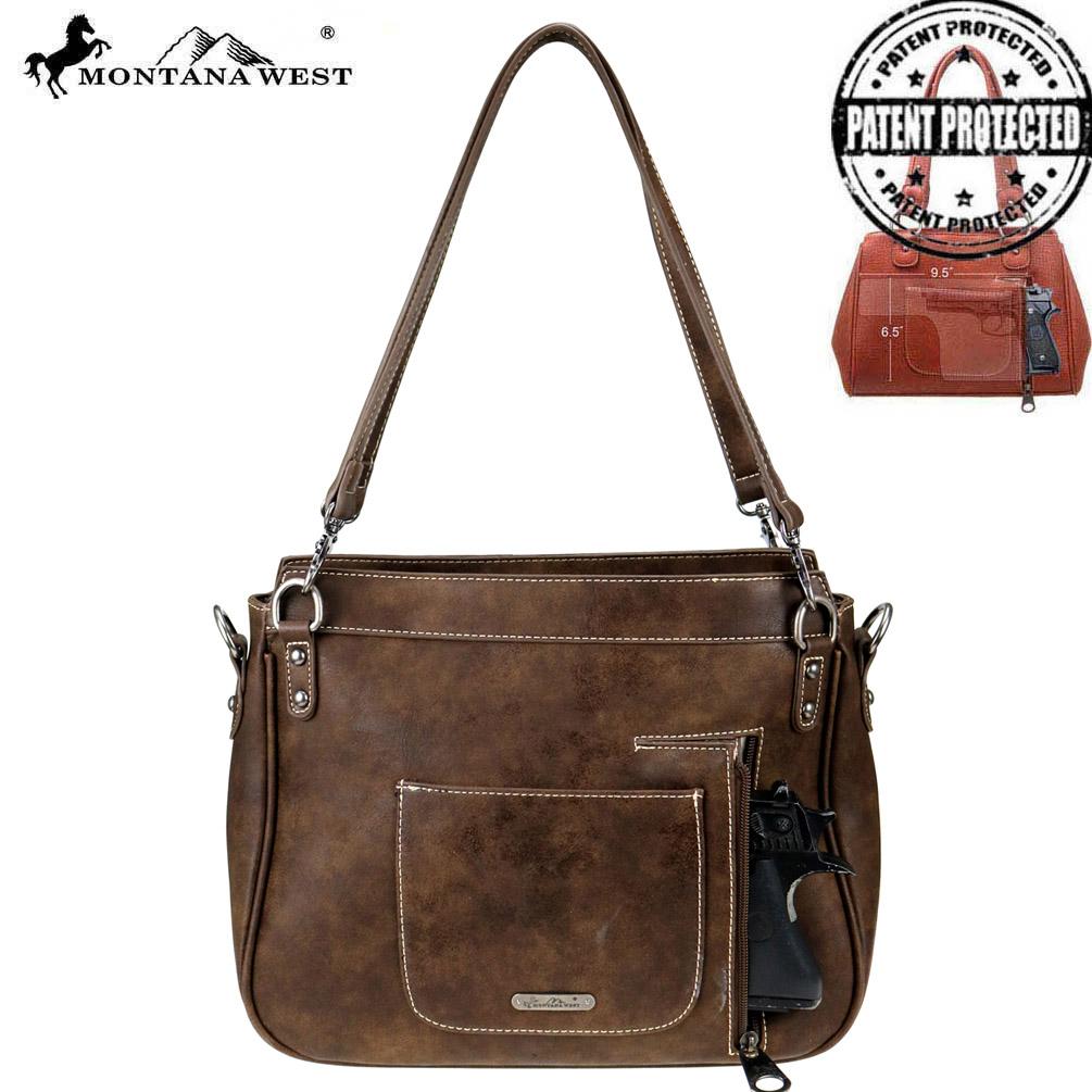 Montana West Aztec Collection Concealed Carry Tote/Crossbody