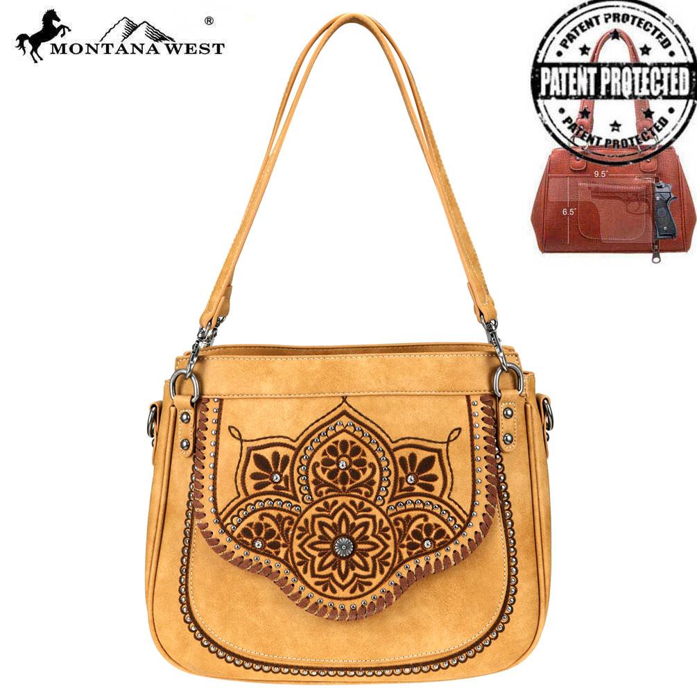 Montana West Aztec Collection Concealed Carry Tote/Crossbody