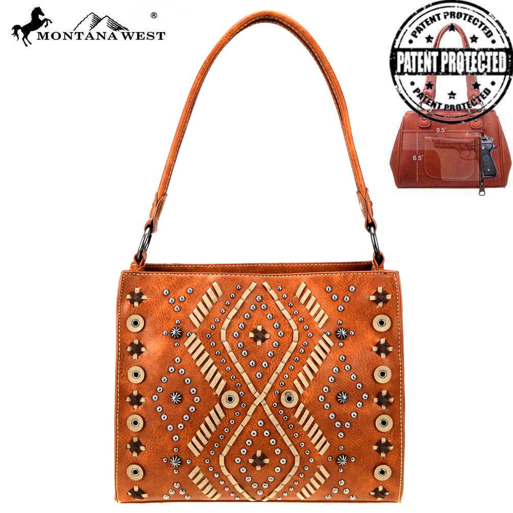 West Aztec Collection Concealed Carry Hobo