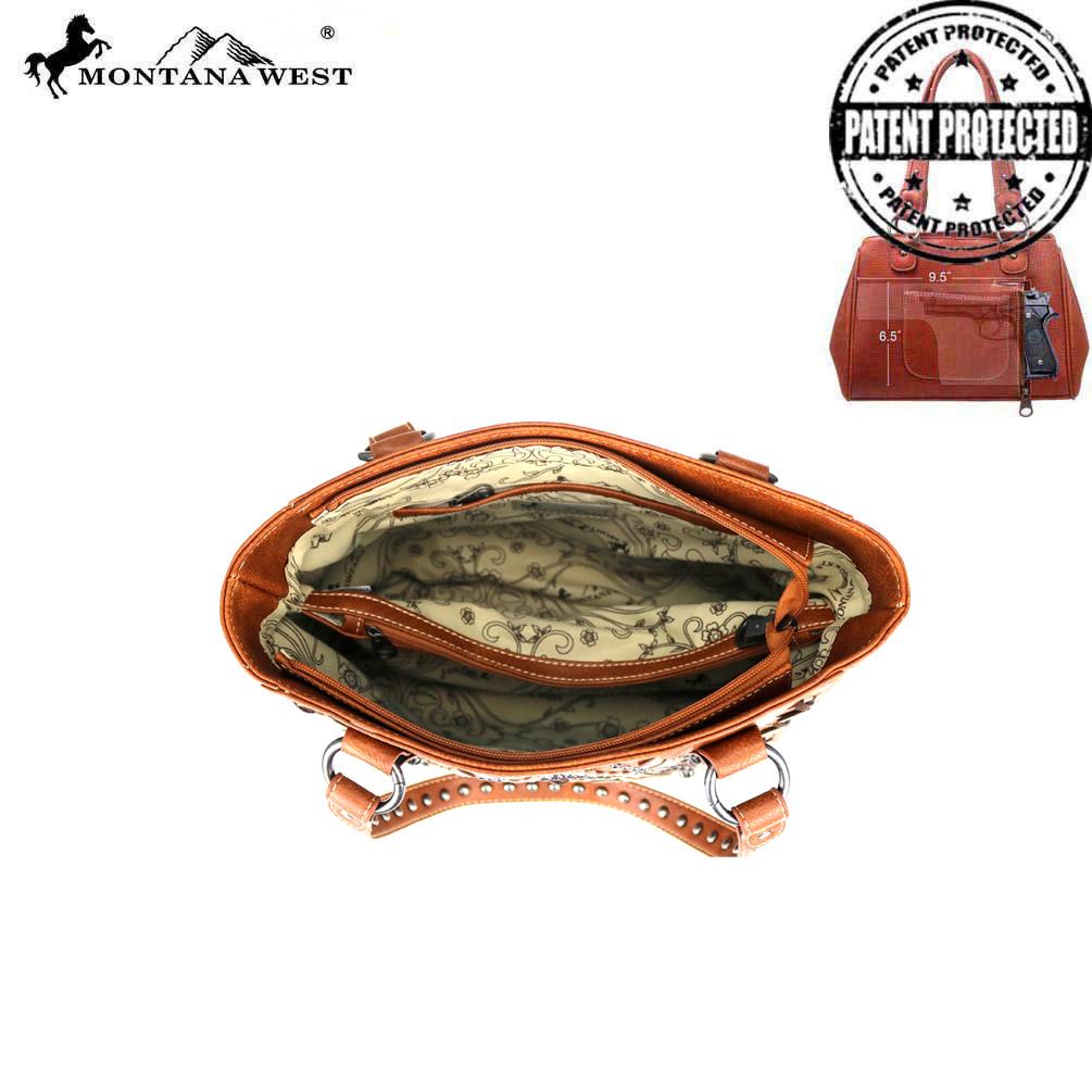 Montana West Aztec Collection Concealed Carry Tote