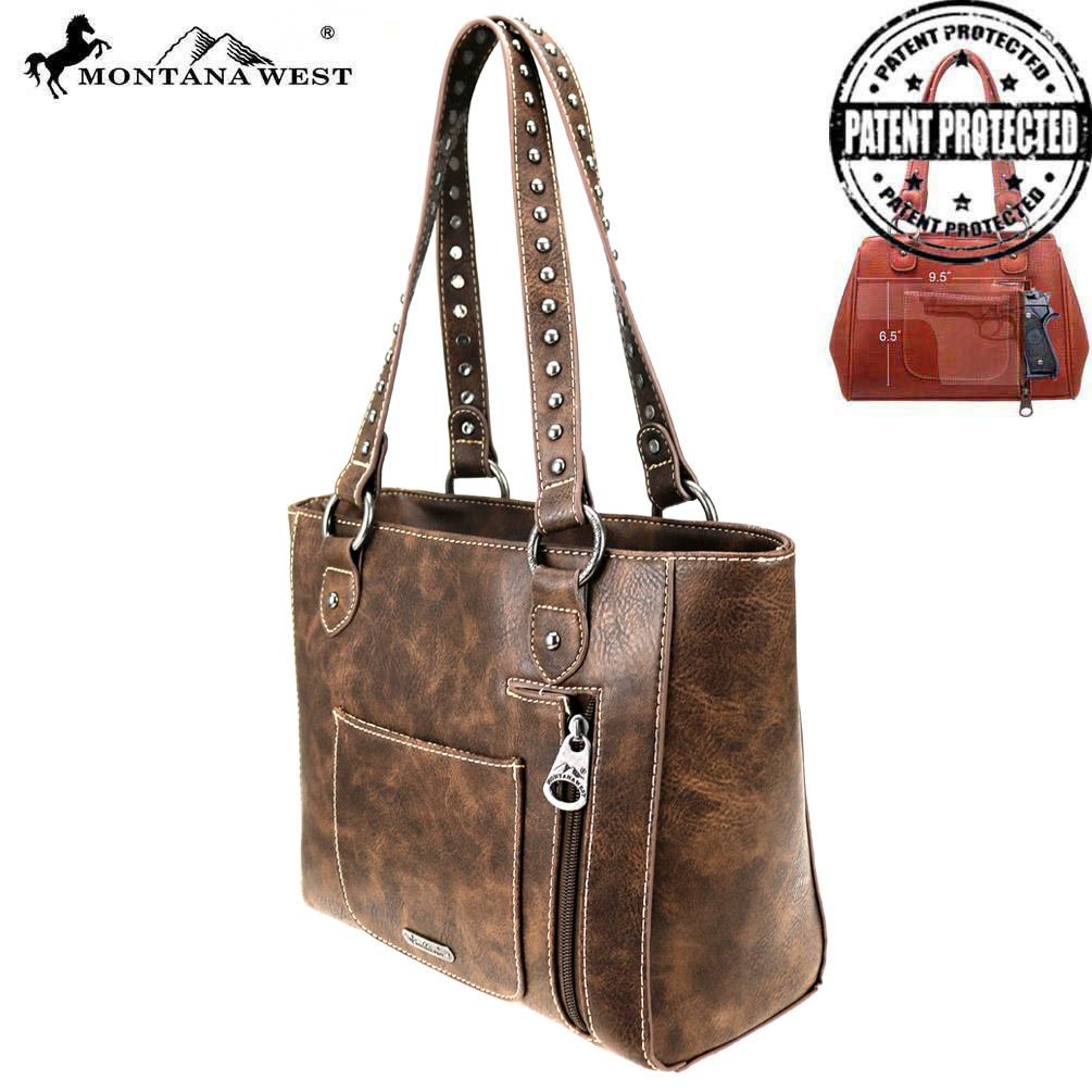 Montana West Aztec Collection Concealed Carry Tote