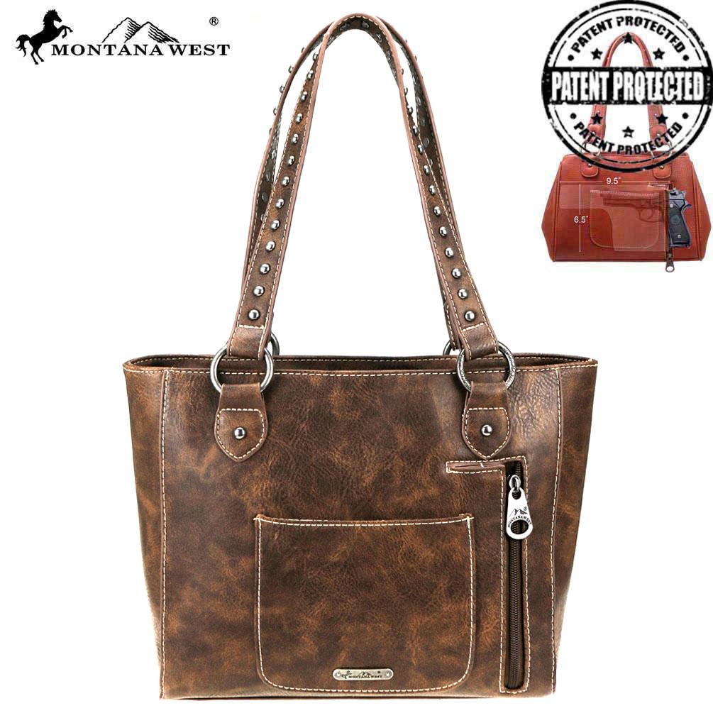 Montana West Aztec Collection Concealed Carry Tote