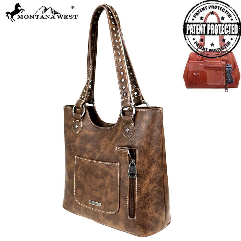 Montana West Aztec Collection Concealed Carry Tote