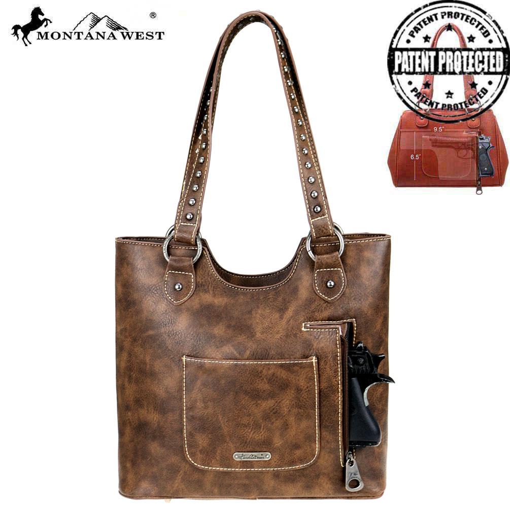 Montana West Aztec Collection Concealed Carry Tote