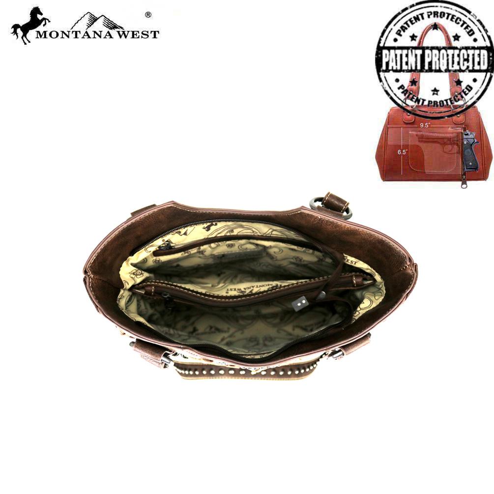 Montana West Aztec Collection Concealed Carry Tote