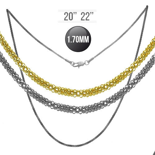 Gorgeous Mesh Chain for Pendants