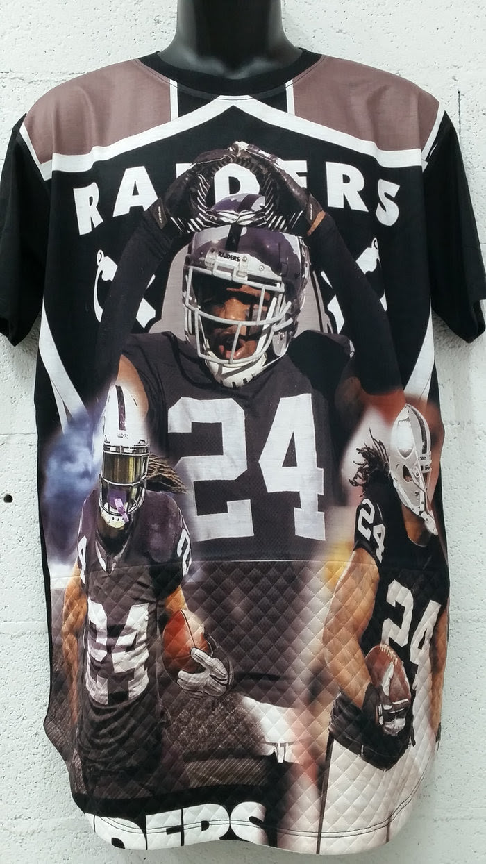 Men's Sublimation Raiders-Lynch