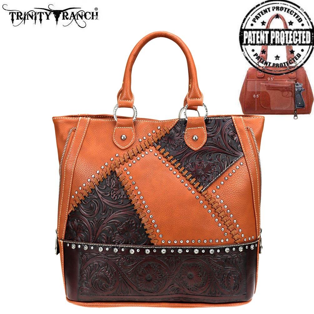 Trinity Ranch Tooled Leather Collection