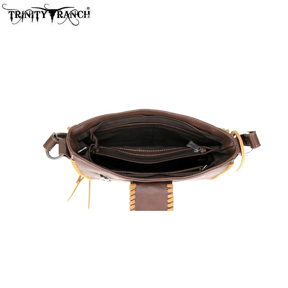 Trinity Ranch Hair-On Leather /Safari Collection Tote Bag
