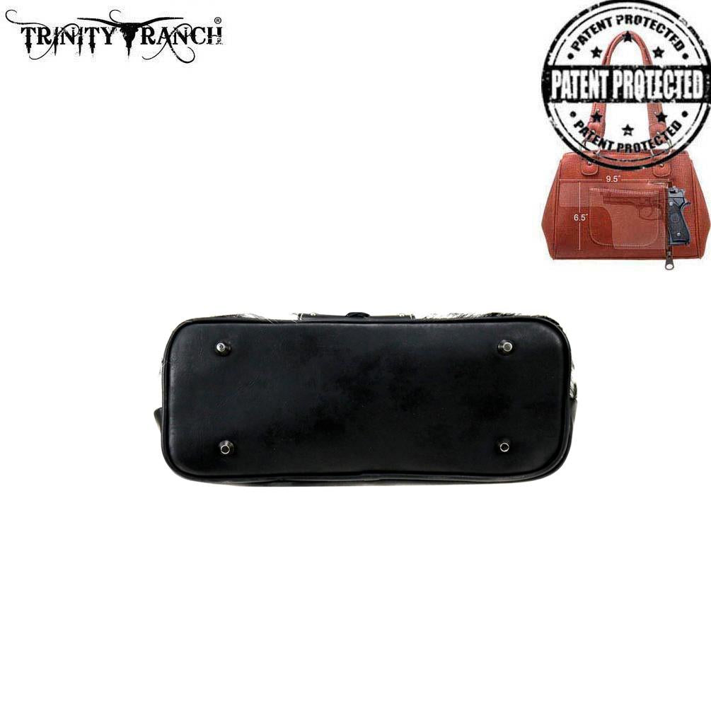 Trinity Ranch Hair-On Leather Collection Tote Bag