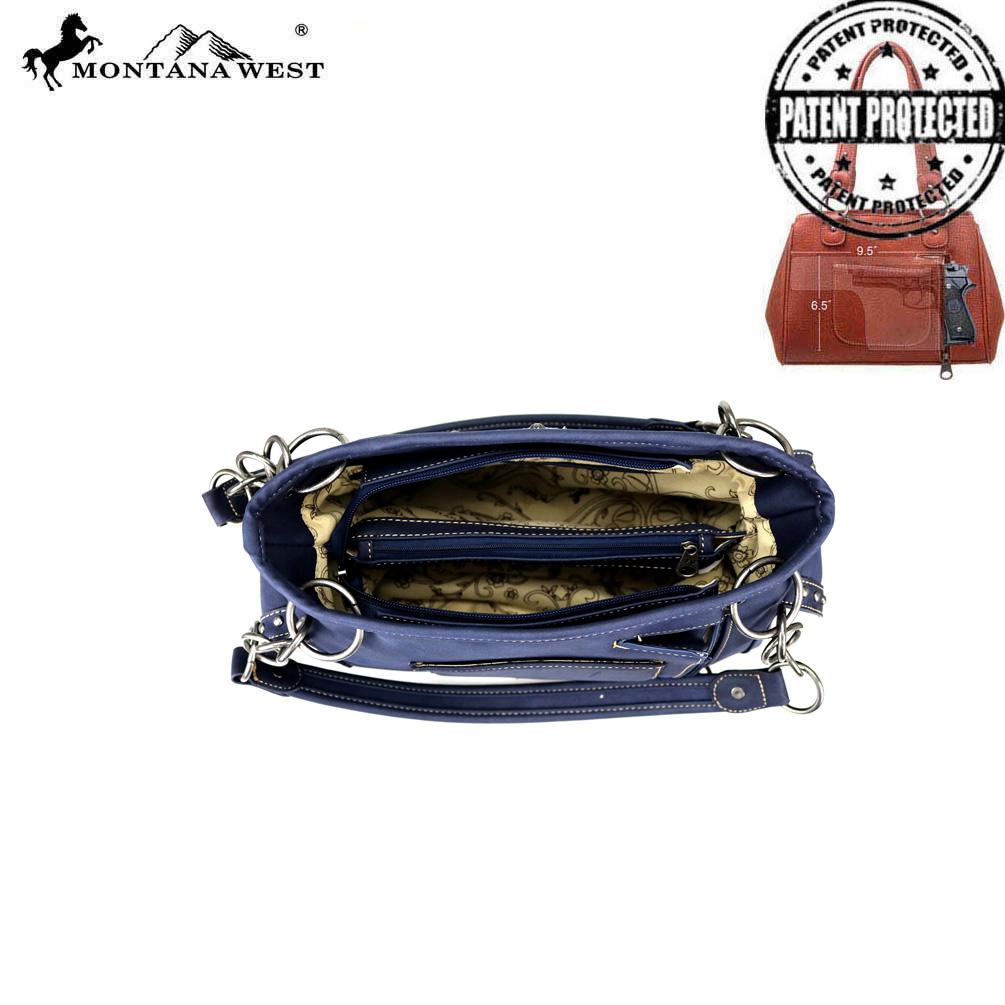 Montana West Texas Pride Collection Concealed Carry Satchel