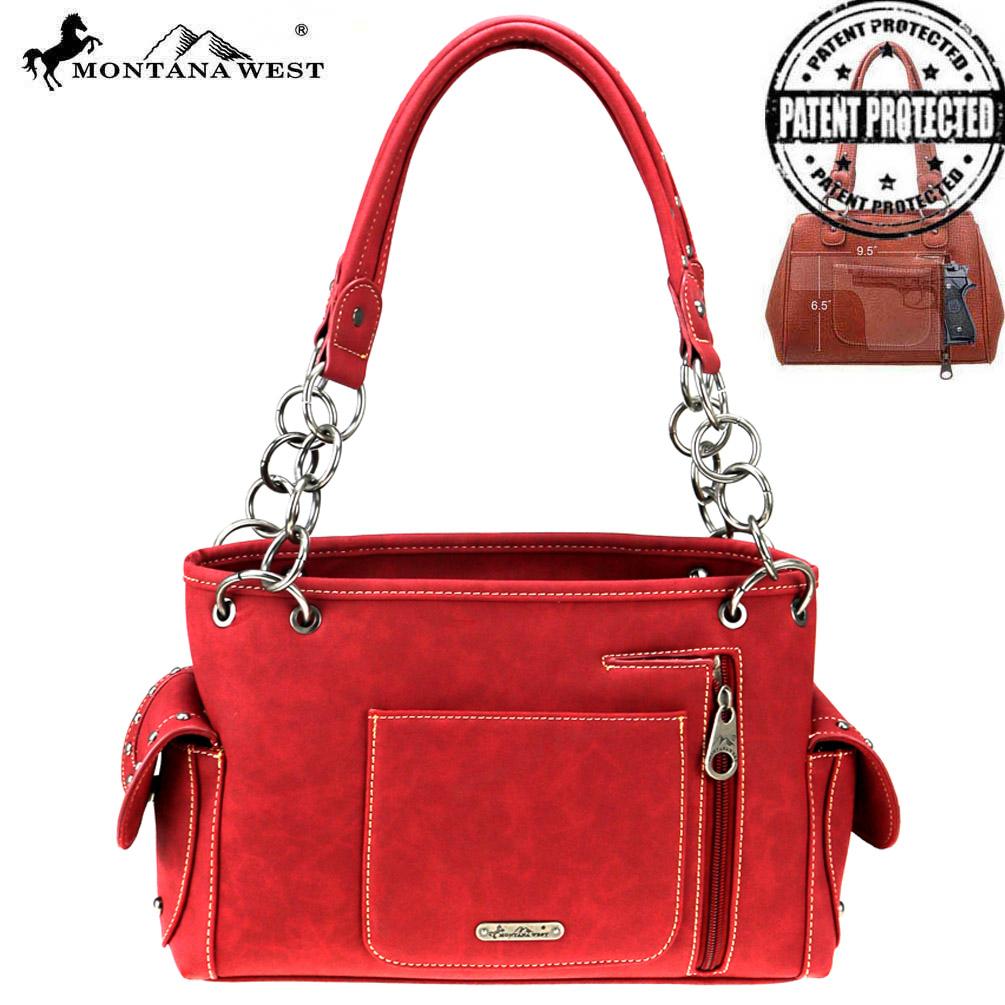 Montana West Texas Pride Collection Concealed Carry Satchel