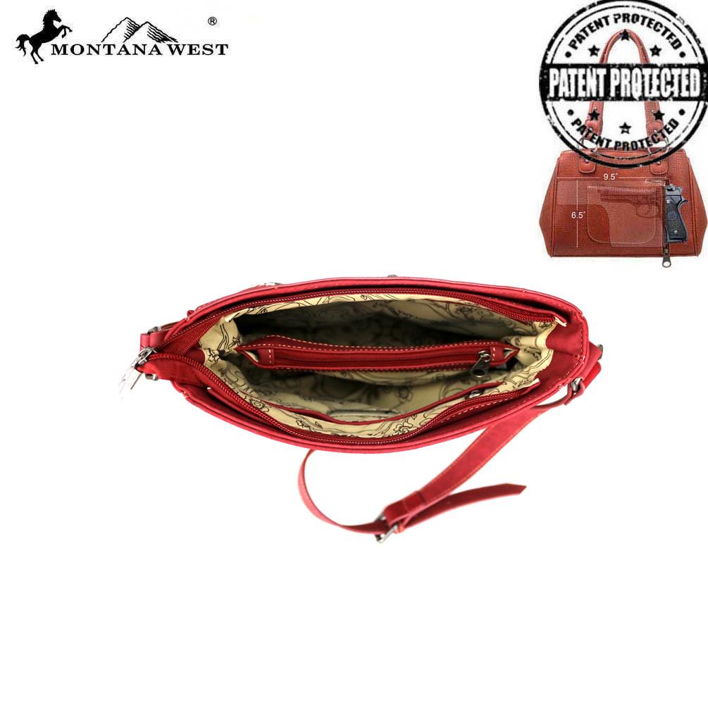 Montana West Texas Pride Collection Concealed Carry Crossbody
