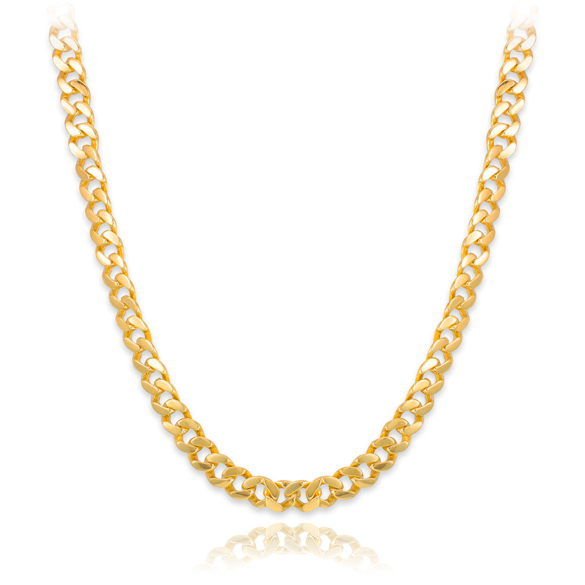 Solid Gold Cuban Link Chain