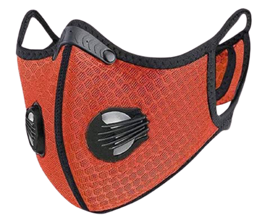 Face mask with valve