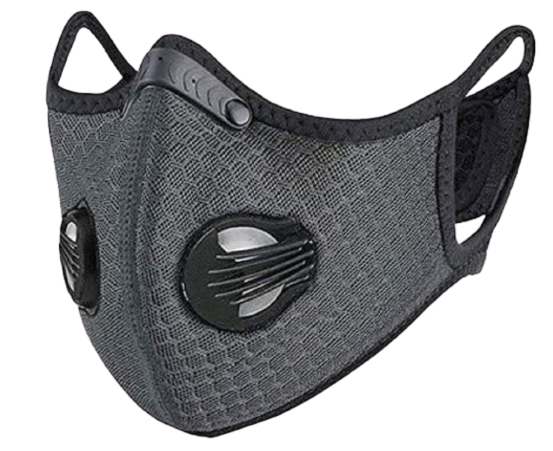 Face mask with valve